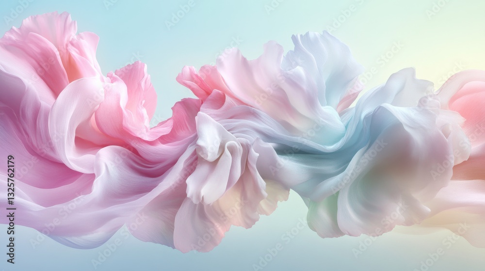 Fototapeta premium Gentle Harmony with Nature in Calming Design