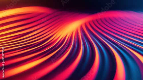 Swirling Galaxy Imagery with Dynamic Lines and Bright Light