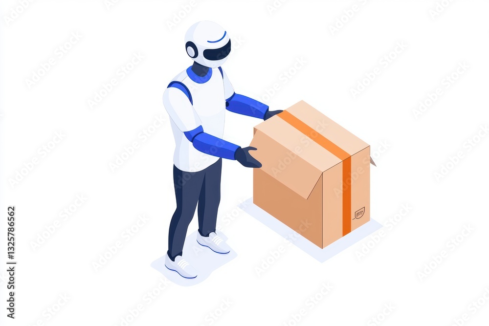 AI-powered chatbot assisting customers with order status, shipping details, and returns, enhancing digital customer service experience AI-powered chatbot assisting customers with order status, shipping details, and returns, enhancing digital customer service experience