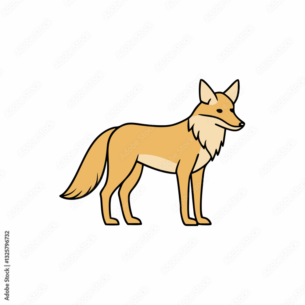 red fox cartoon red fox cartoon