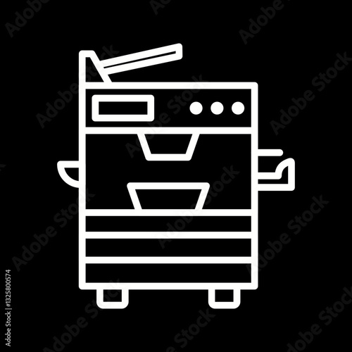Copier Vector Icon