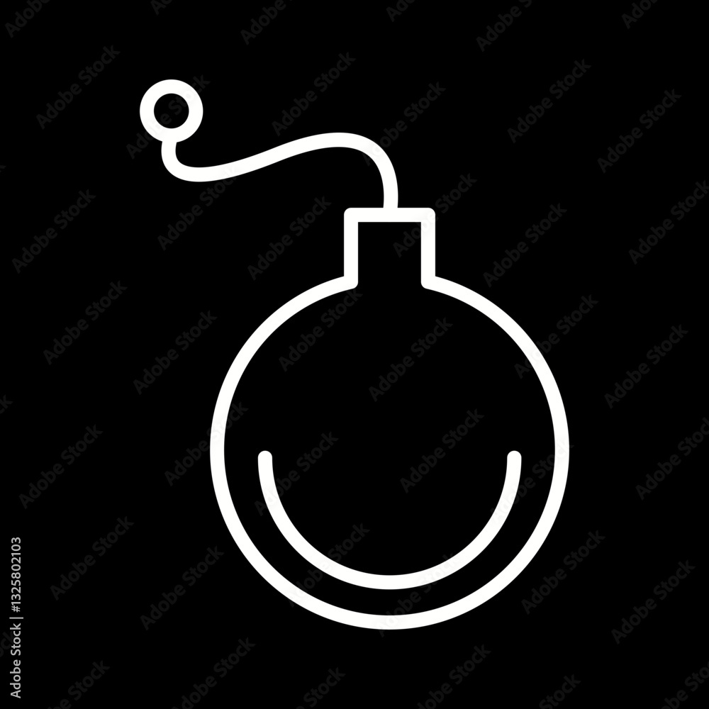 Bomb Vector Icon Bomb Vector Icon