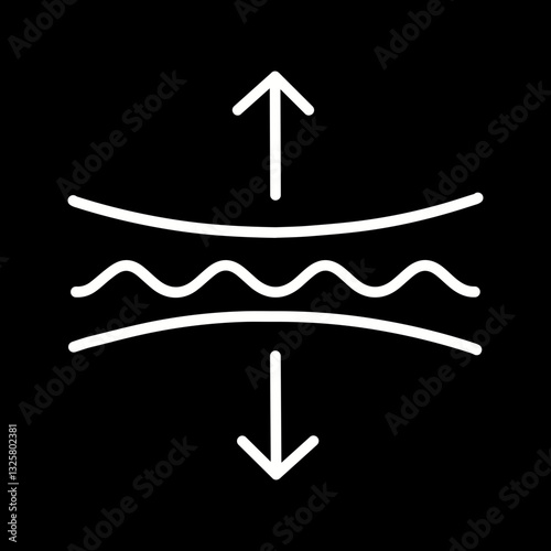 Elasticity Vector Icon