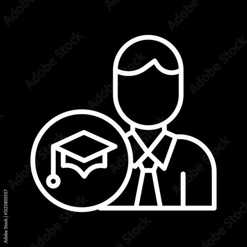 Academic Advisor Vector Icon