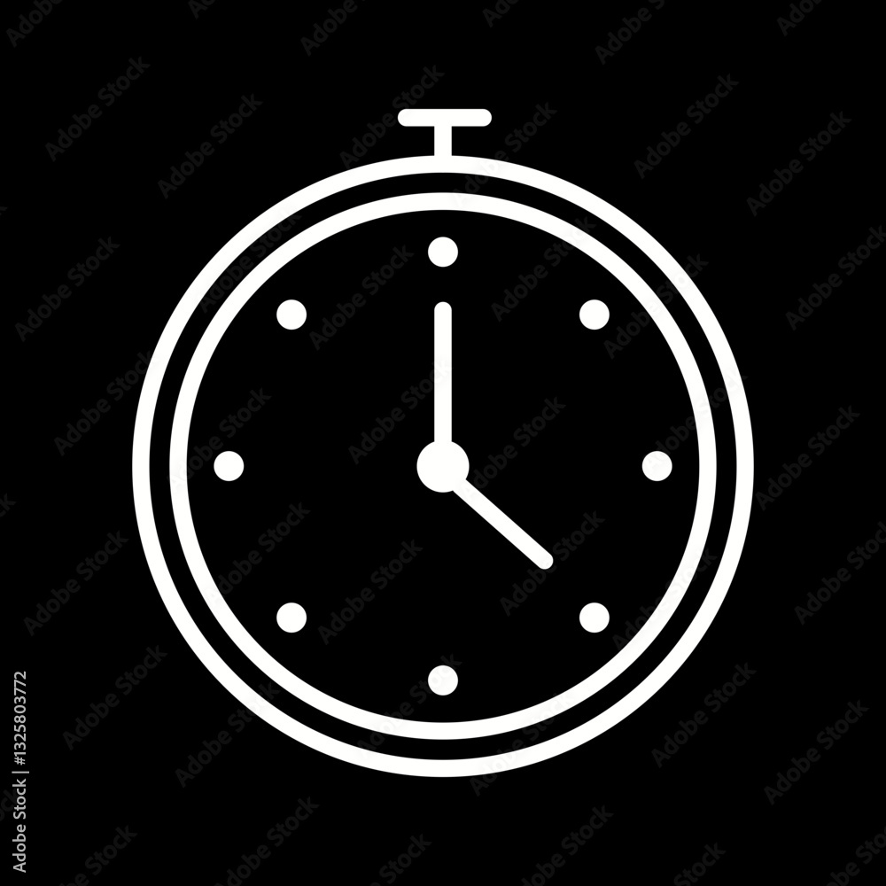 Time Management Vector Icon
