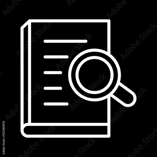 Dictionary Vector Icon