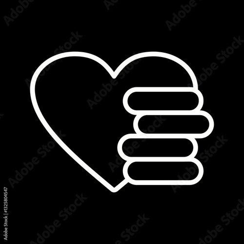Donor Relations Vector Icon
