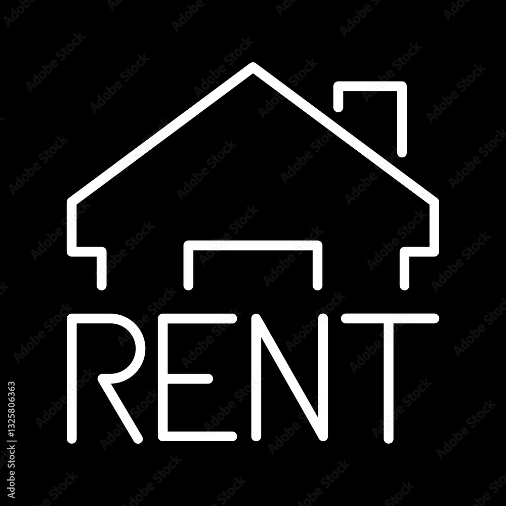 Rental Service Vector Icon Rental Service Vector Icon