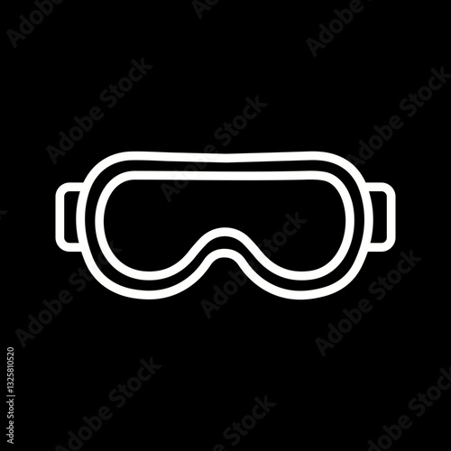 Safety Goggles Vector Icon