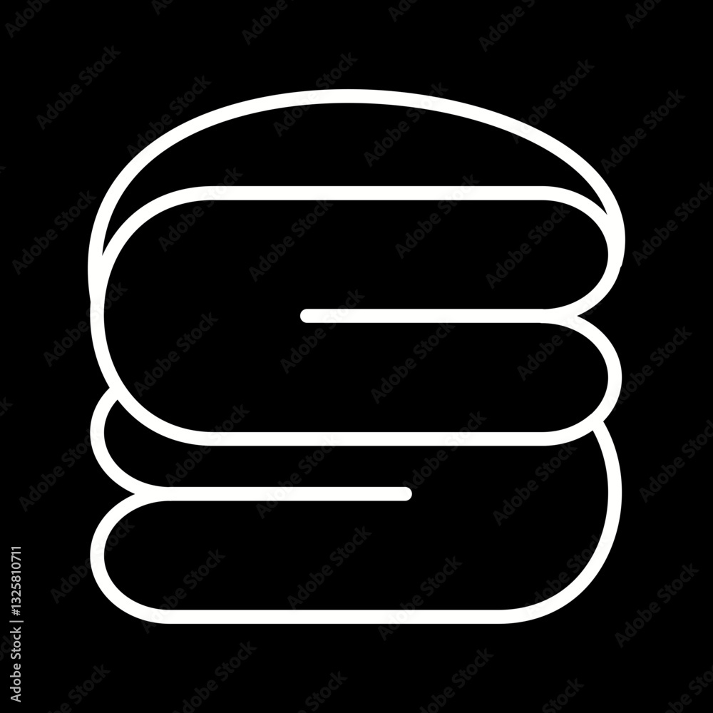 Compact blanket Vector Icon Compact blanket Vector Icon