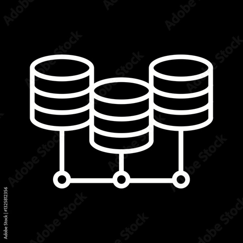 Data Center Vector Icon