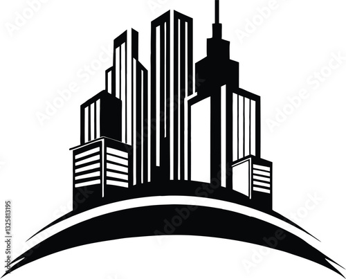 Luxury Mansion Property Logo Concept