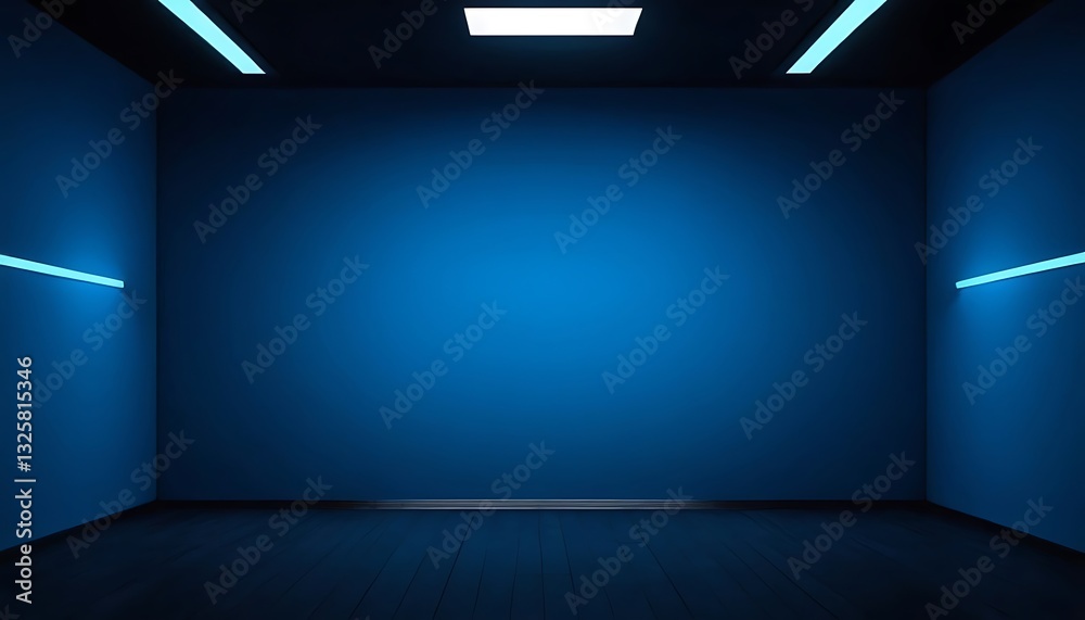 Abstract wall studio room blue background for displaying your products. Dark empty scene, blue neon searchlight light. Dark blue studio room with spotlight backdrop wallpaper. 3d blue room,94 Abstract wall studio room blue background for displaying your products. Dark empty scene, blue neon searchlight light. Dark blue studio room with spotlight backdrop wallpaper. 3d blue room,94