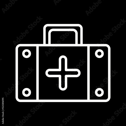 First aid kit Vector Icon