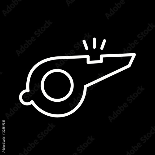 Whistle Vector Icon