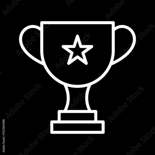 Trophy Vector Icon