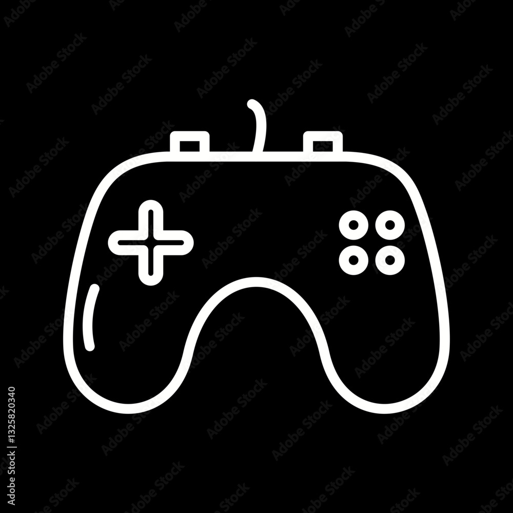 Joystick Vector Icon Joystick Vector Icon