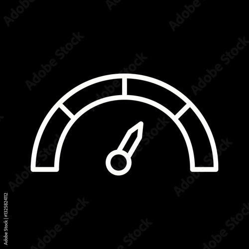 Credit Score Vector Icon