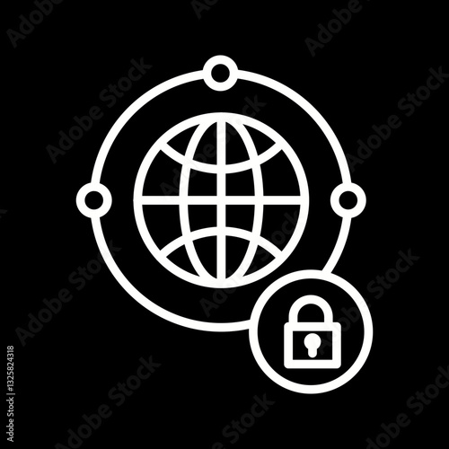 Virtual Private Network Vector Icon