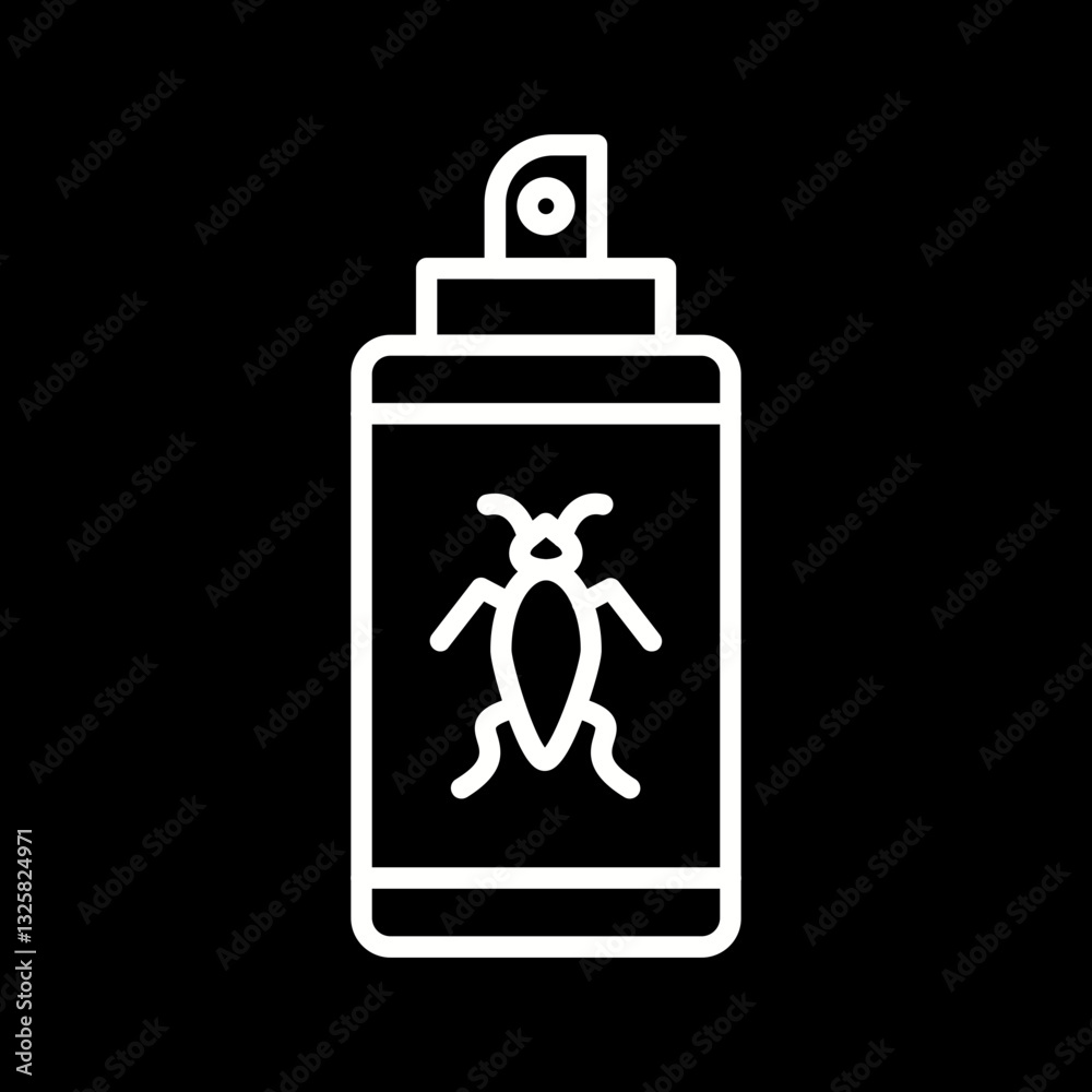 Bug spray Vector Icon Bug spray Vector Icon