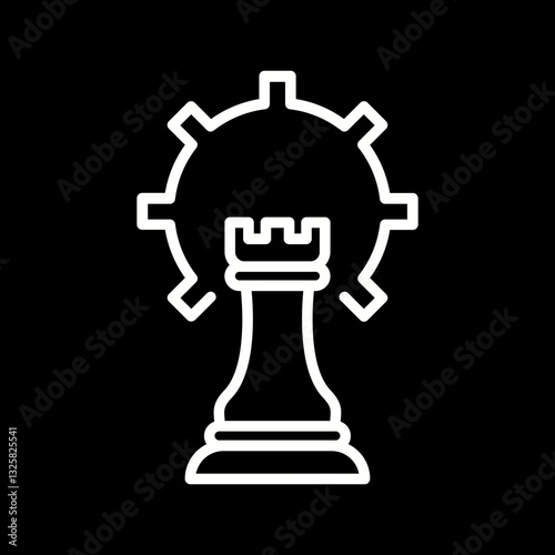 Data Strategy Vector Icon