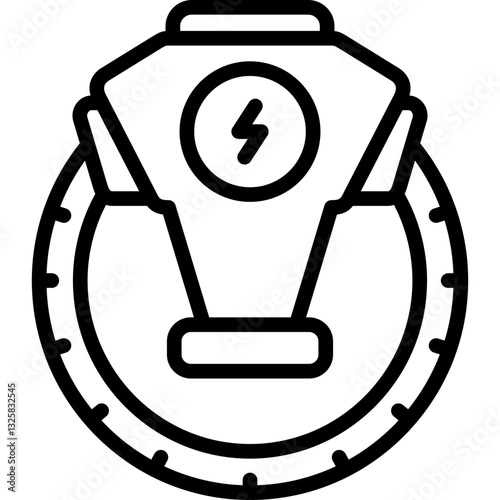 electric monocycle icon