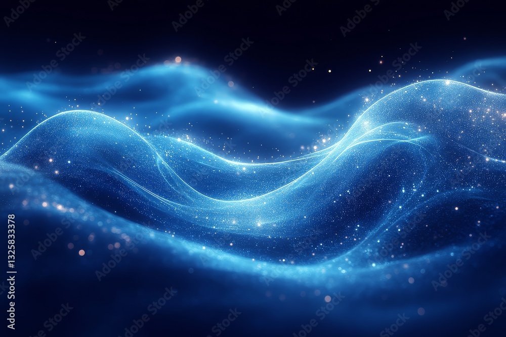 Abstract blue background with blurred motion of wind and air flow. Concept for technology or digital design. Abstract blue background with blurred motion of wind and air flow. Concept for technology or digital design.