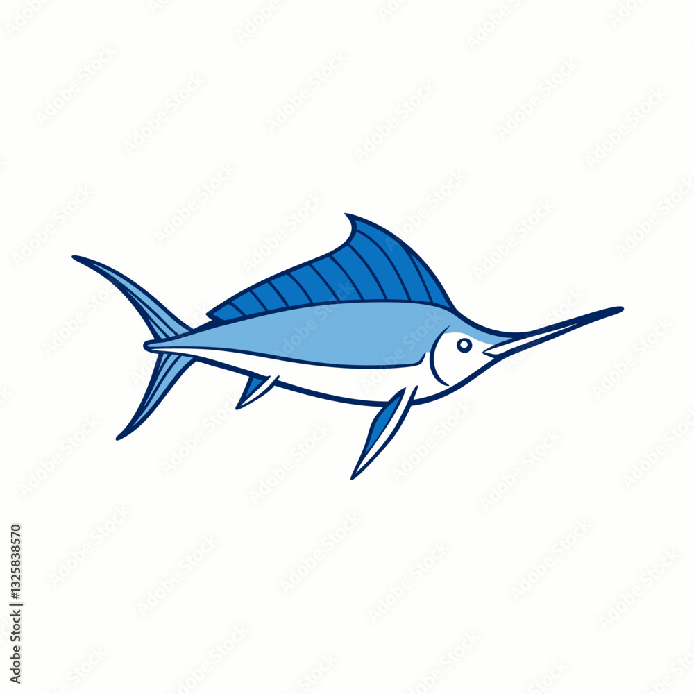sailfish isolated on white sailfish isolated on white