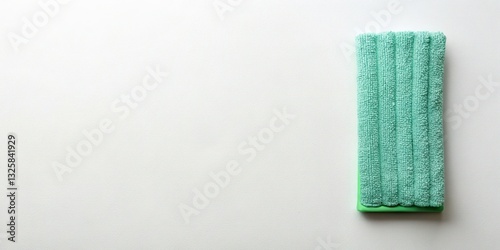 Clean Floor Wipe Flat Lay, Sterile Cleaning Supply, Disinfectant Wipe Mockup,  Copy Space Product Photography