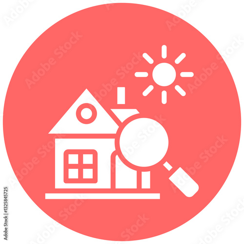 Vector Design House Search Icon Style