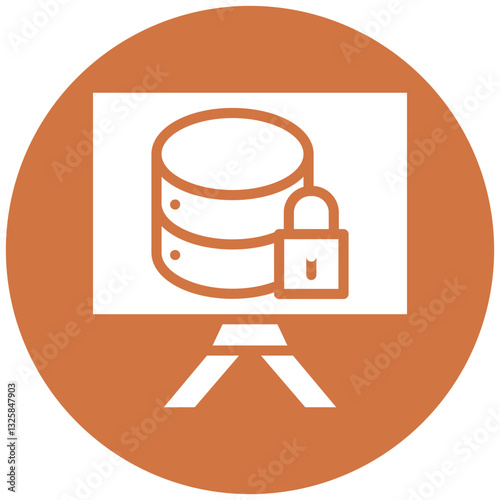 Vector Design Data Protection Icon Style