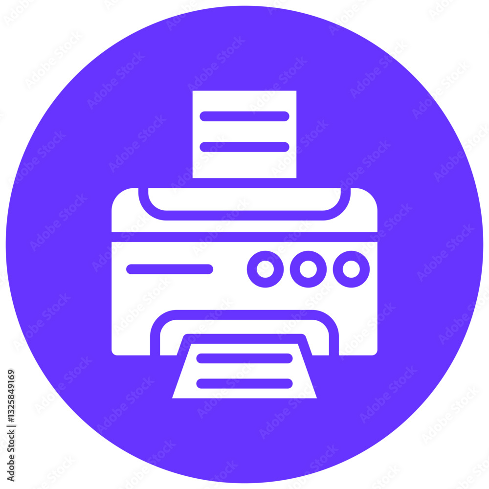 Vector Design Printer Icon Style Vector Design Printer Icon Style