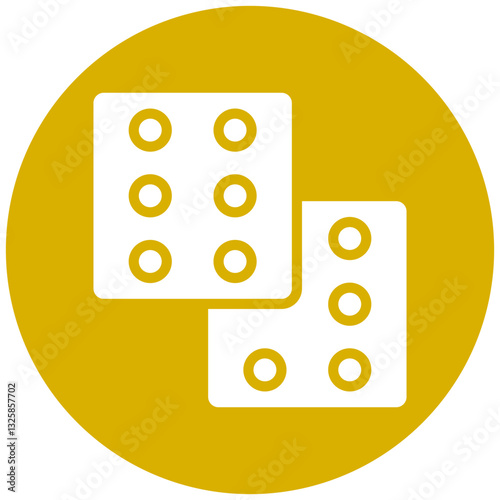 Dice Vector Design Icon Style