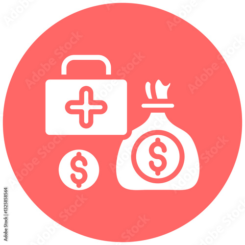Emergency Fund Vector Design Icon Style