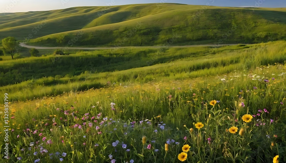 Obraz premium meadow with flowers