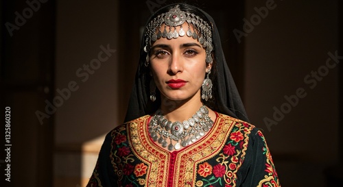 portrait of a woman from Tunisia