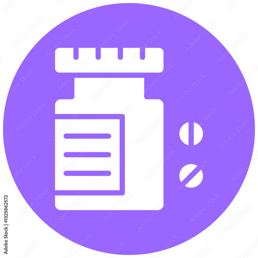 Nutritional Supplements Vector Design Icon Style Nutritional Supplements Vector Design Icon Style