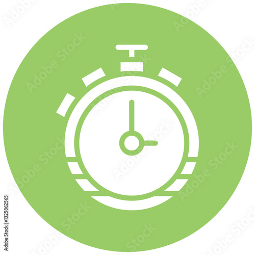 Stopwatch Vector Design Icon Style