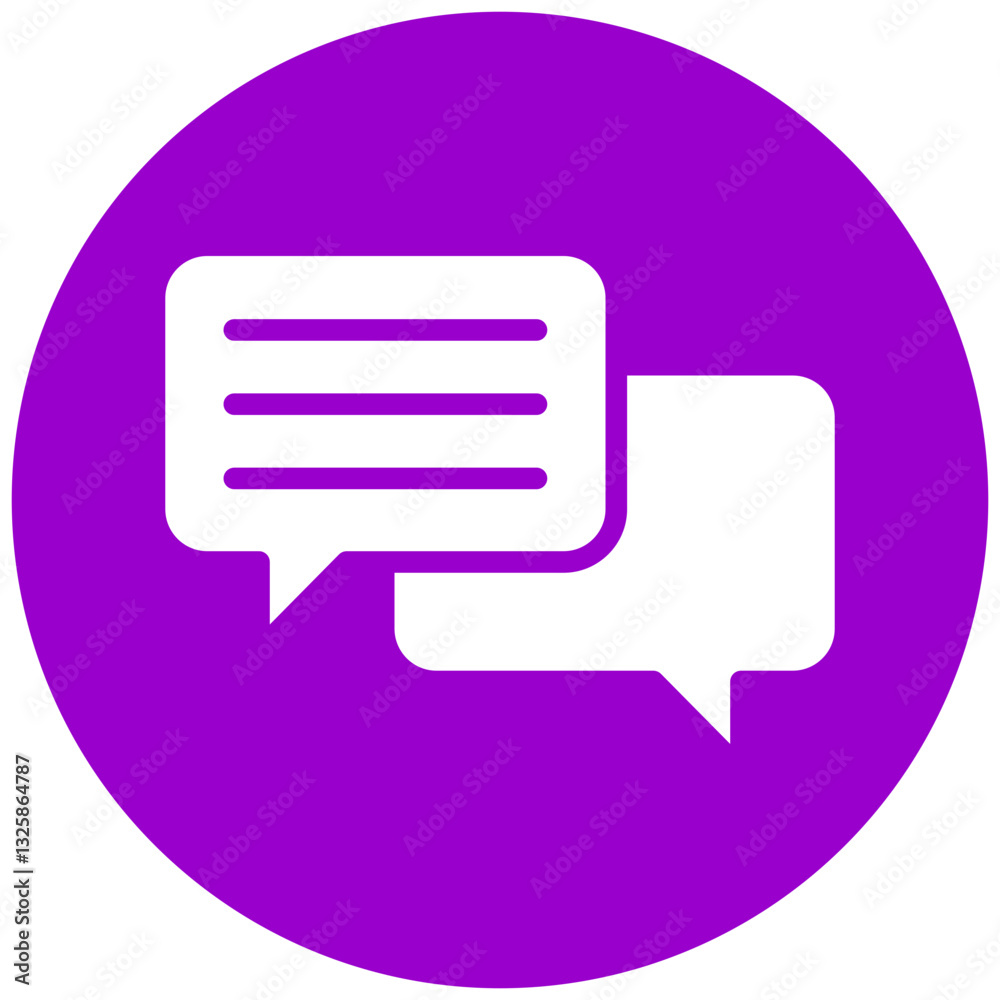 Vector Design Conversation Icon Style Vector Design Conversation Icon Style