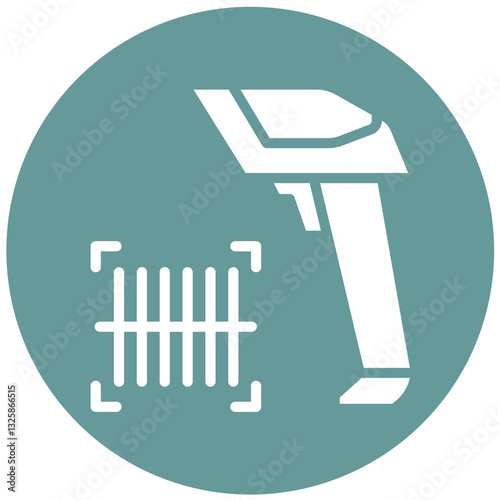 Vector Design Barcode Scanner Icon Style