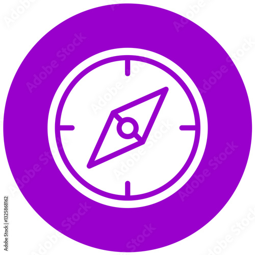 Vector Design Compass Icon Style