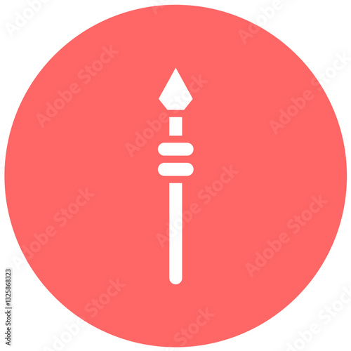 Vector Design Spear Icon Style