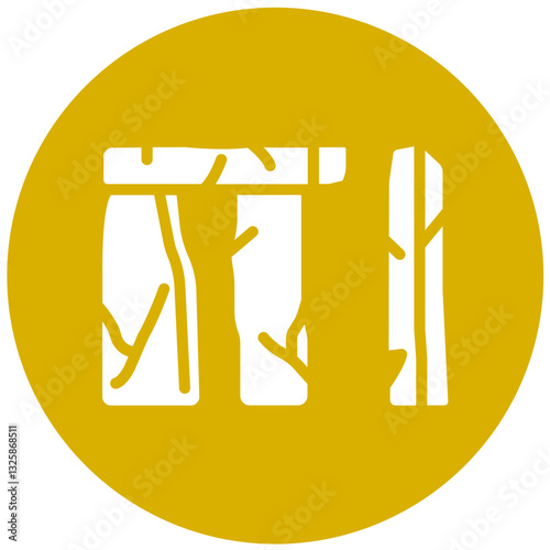 Vector Design Stonehenge Icon Style