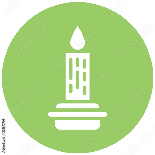 Vector Design Scented Candle Icon Style