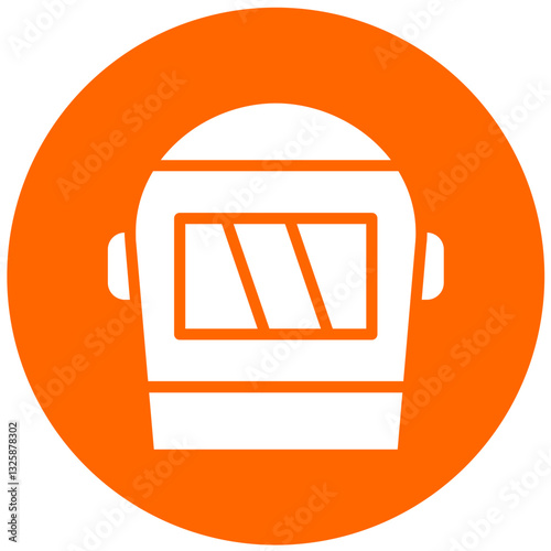 Vector Design Welding Helmet Icon Style