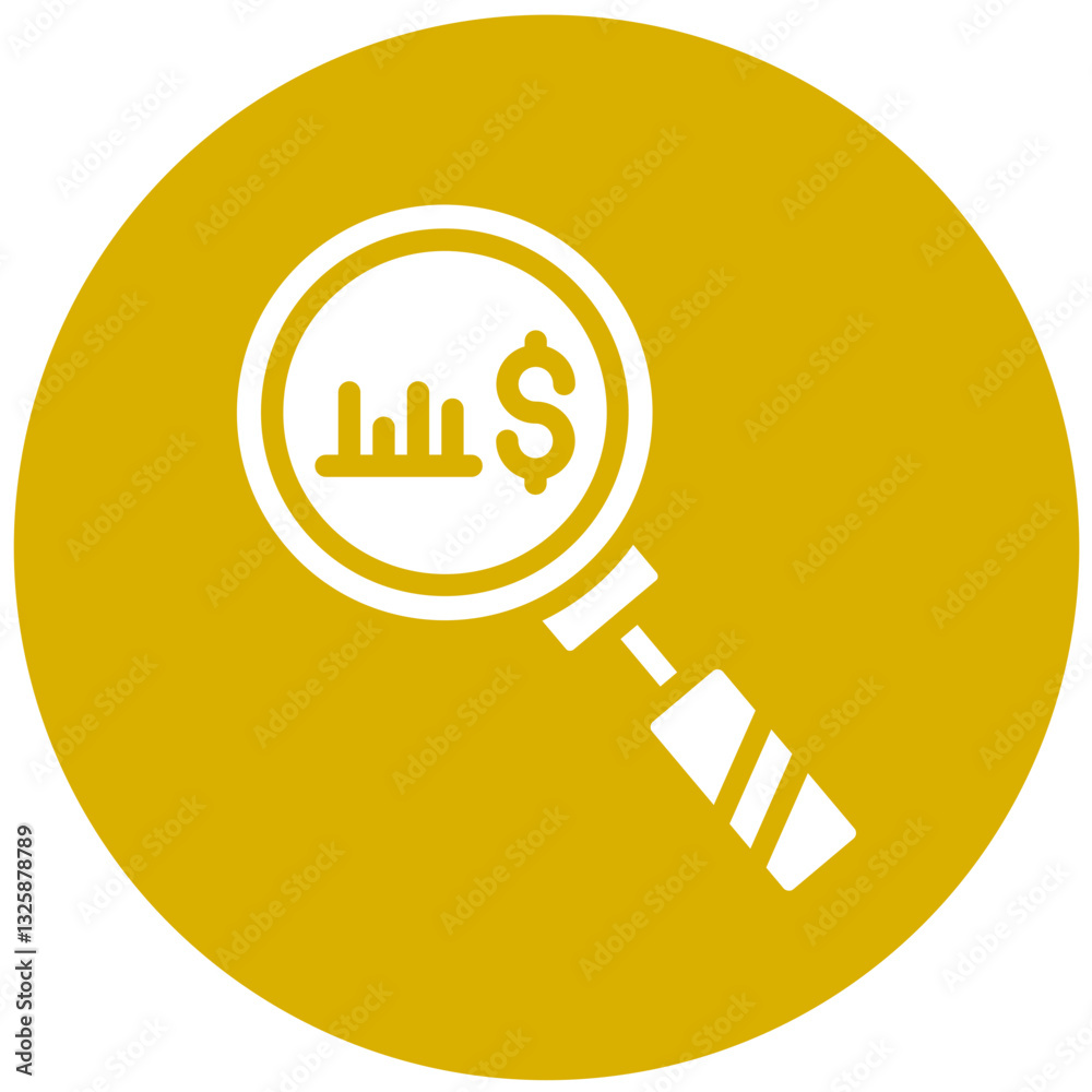 Vector Design Market Research Icon Style Vector Design Market Research Icon Style