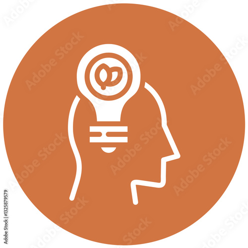 Vector Design Think Green Icon Style