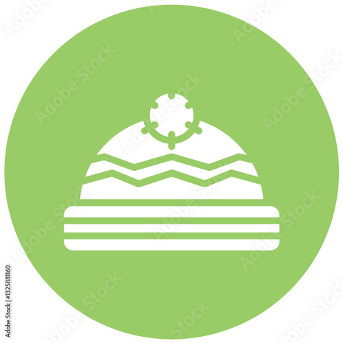 Vector Design Winter Hat Icon Style