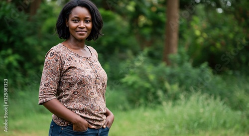 portrait of a woman from Zimbabwe