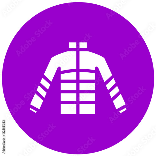 Vector Design Winter Coat Icon Style